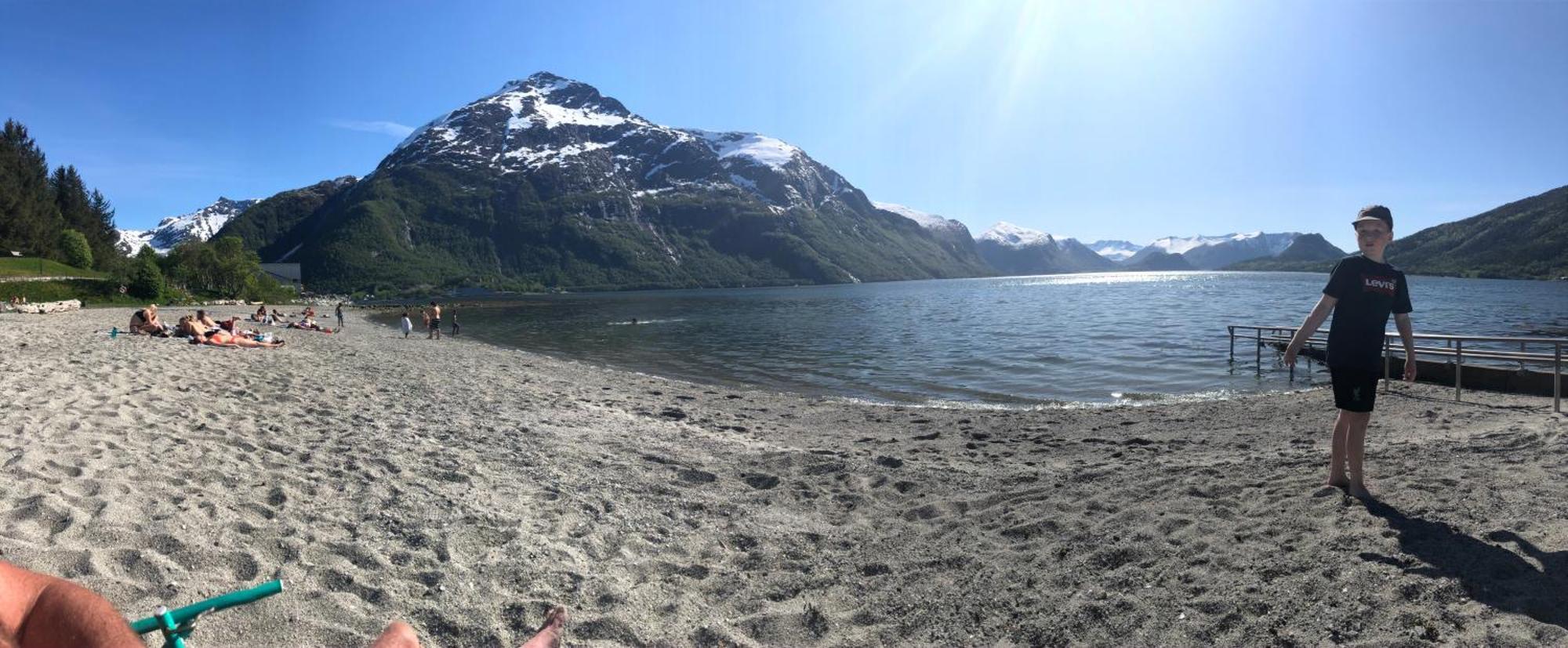 Apartamento Bakkebo Rampestreken Åndalsnes Exterior foto